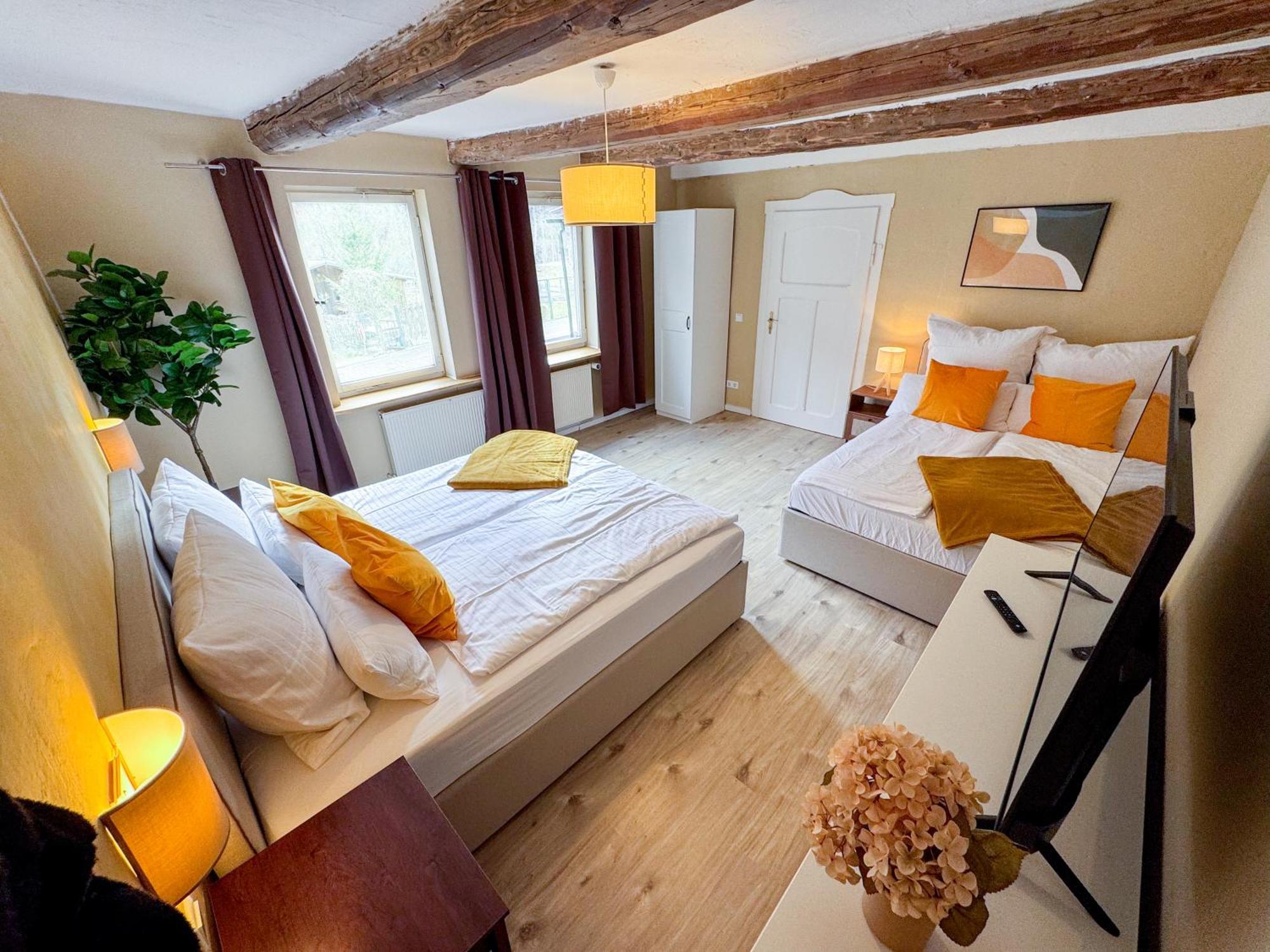 ターレ Haus Ludwig - Saniertes Fachwerkhaus Im Harz - 12 Personenヴィラ エクステリア 写真